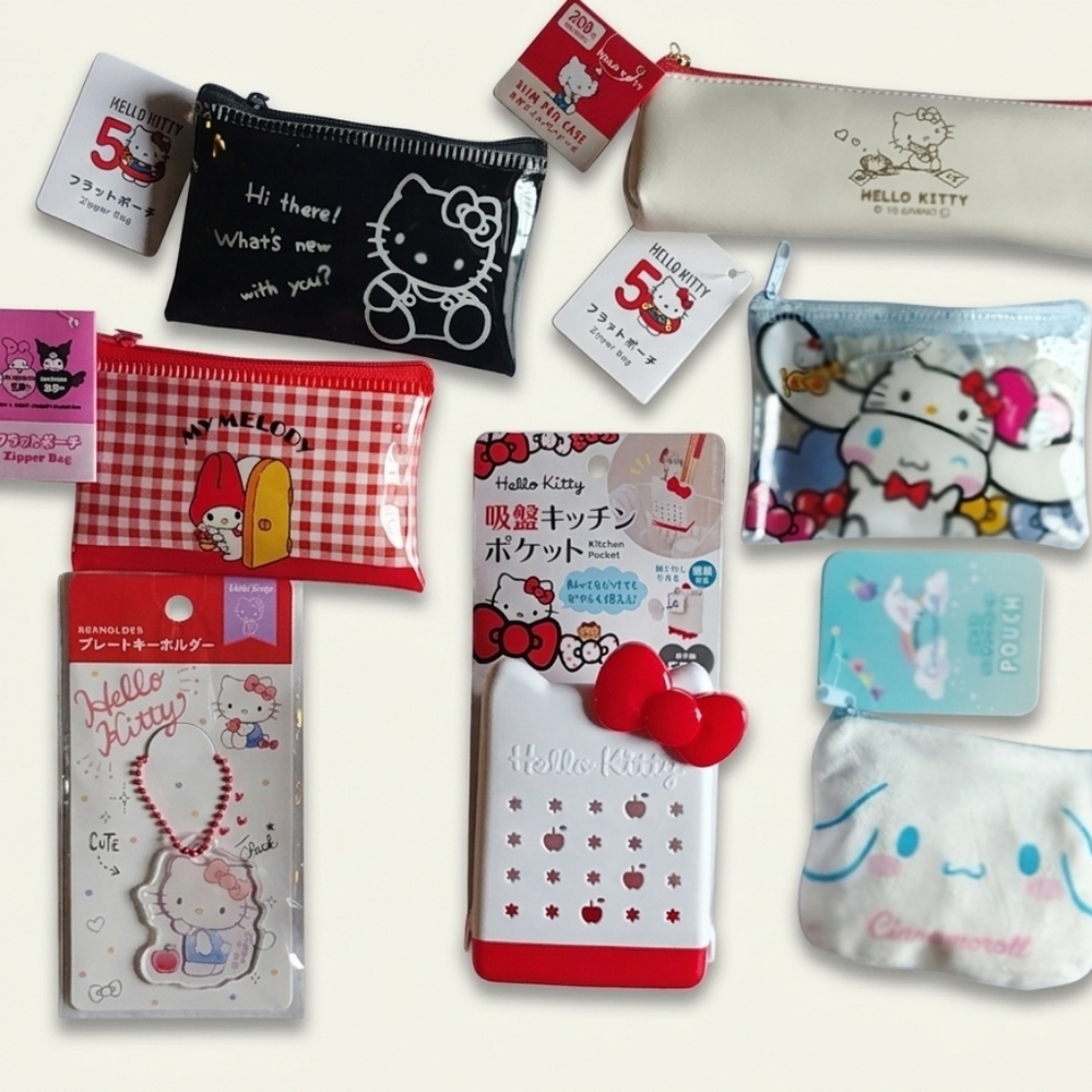 Sanrio 50th Anniversary Limited Edition Bundle - 7 Items. LAST PROMO TY
